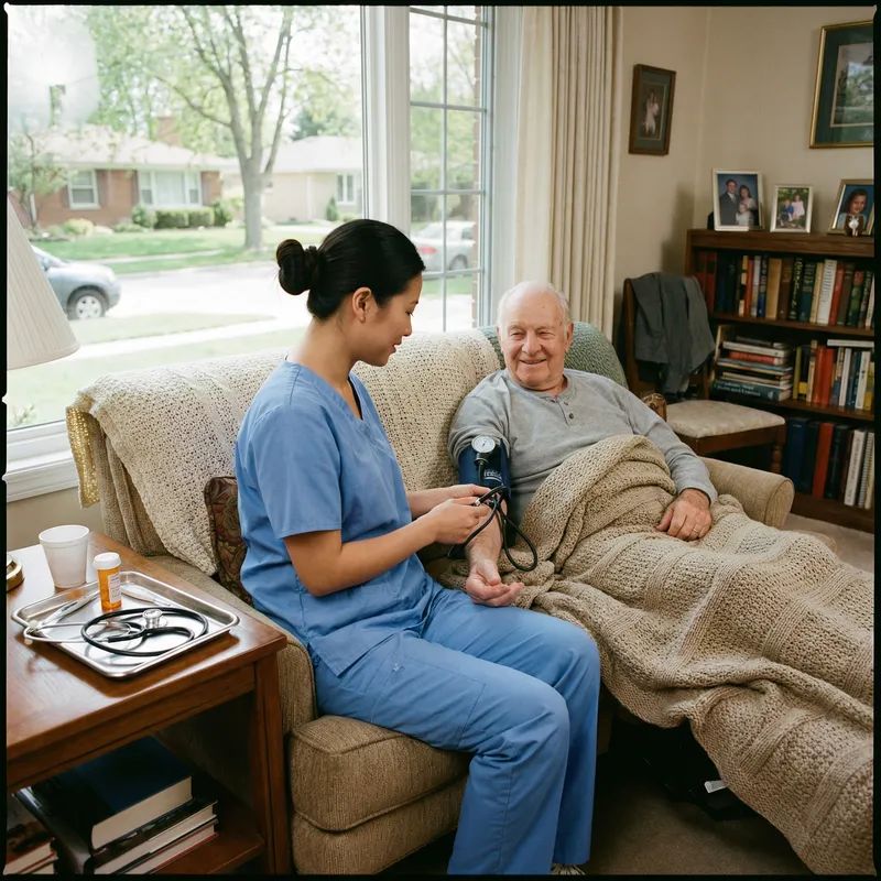 Professional In-Home Nursing Care for Elderly Patients
