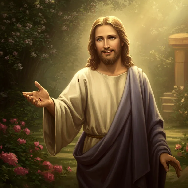 Renaissance Portrait of Resurrected Jesus Christ Renaissance Portrait of Resurrected Jesus Christ