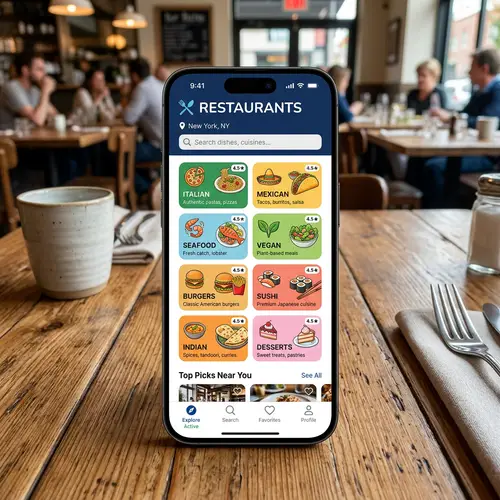 Explore Diverse Dining Options with Our Restaurants App