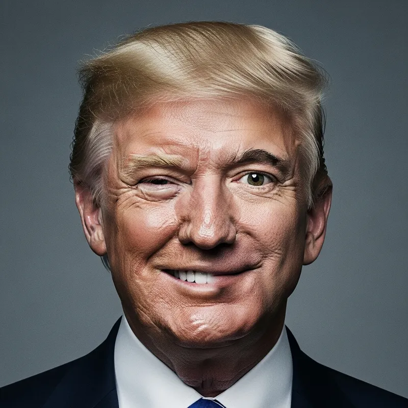 Face Mashup of Donald Trump & Jeff Bezos