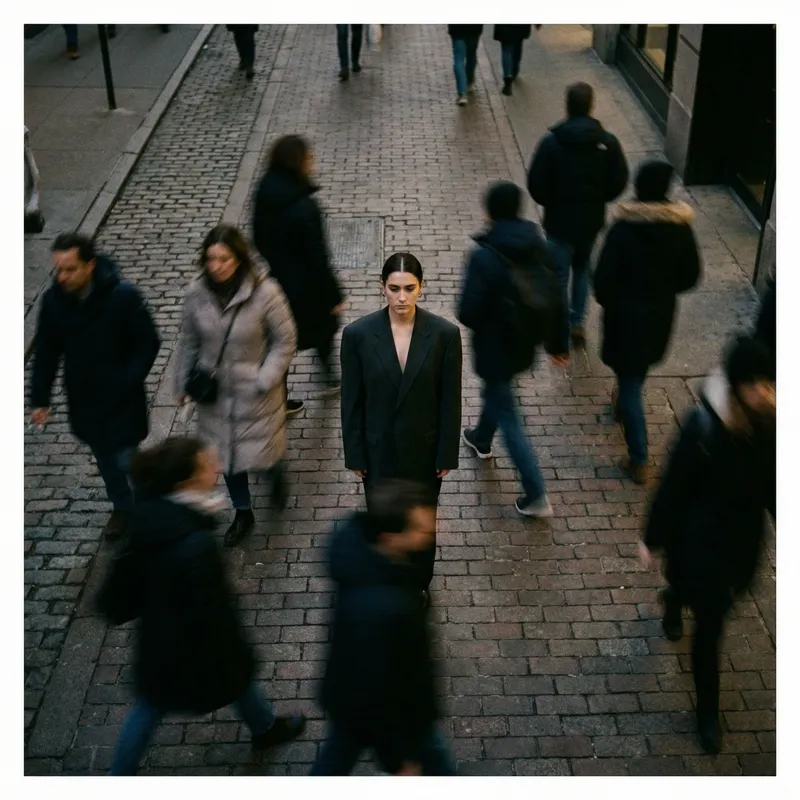 Cinematic Street Portrait in a Brick City