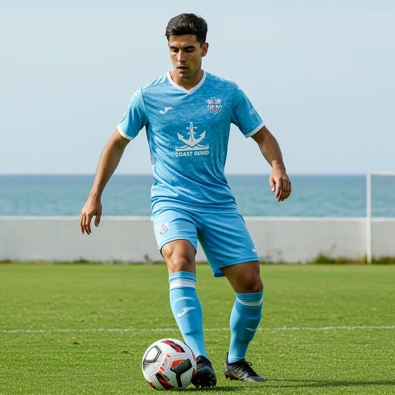 Light Blue Maritime Soccer Uniform