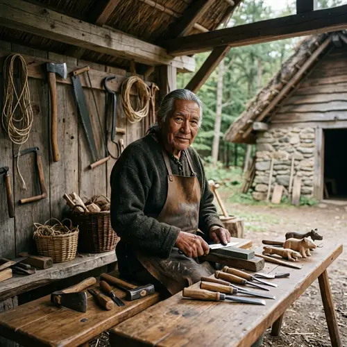 Ancestors with Tools: A Glimpse into History