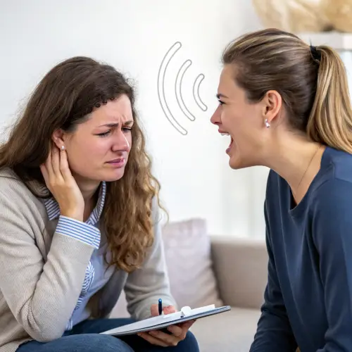 Empathetic Psychologist Listening to Emotional Patient