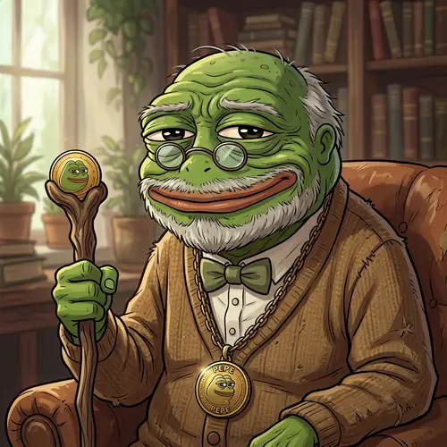 Pepe Meme Coin's Grandfather - A Fun Avatar