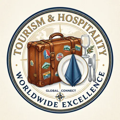 Unique Tourism & Hospitality Logo Design