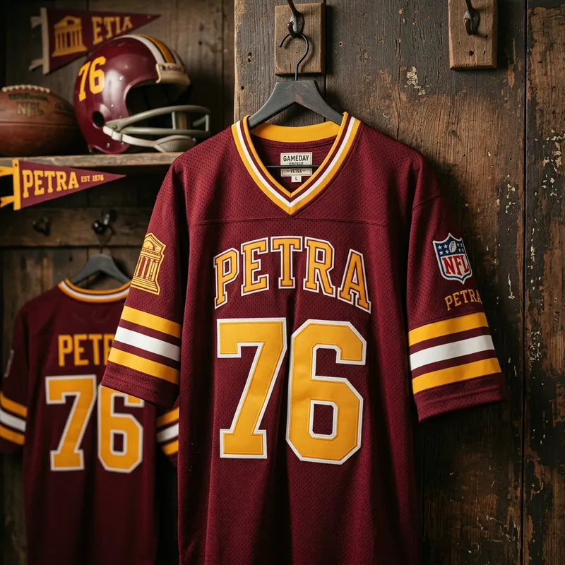 Retro NFL Jersey for Team Petra Retro NFL Jersey for Team Petra