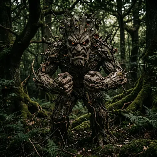 Angry Groot with Intimidating Aura