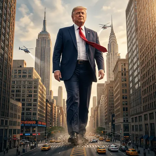 Giant Trump: A Unique Artwork