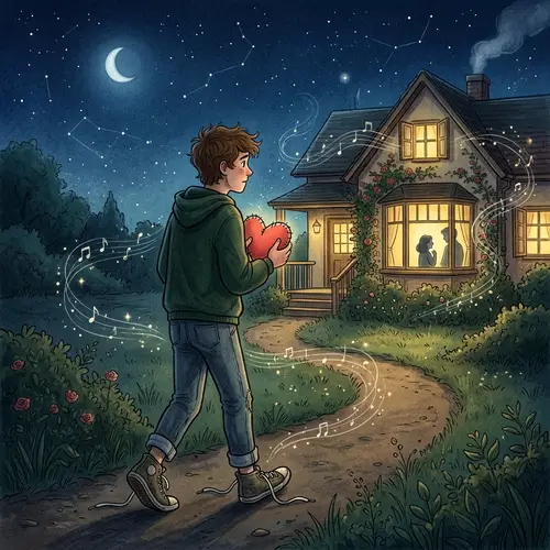 Heartfelt Confessions Under Starlit Skies