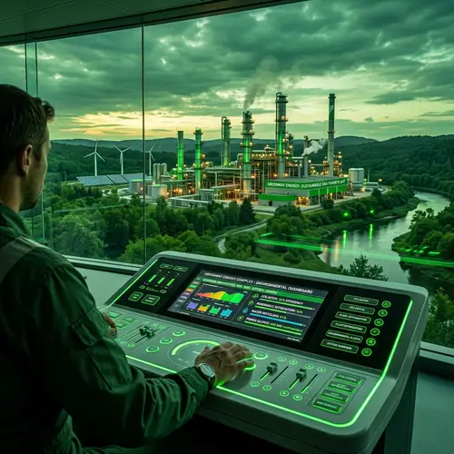 Green Oil & Gas Power Plant | MSASafety SupremaTouch Panel