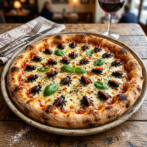 Creative Cockroach Pizza Ideas for Food Art Lovers