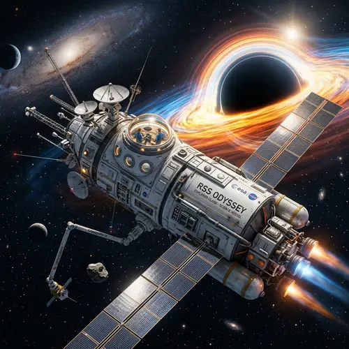 Modern Explorer Spacecraft for Scientific Exploration | Website Name