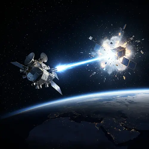 Satellite Energy Weapon Interaction in Earth's Orbit