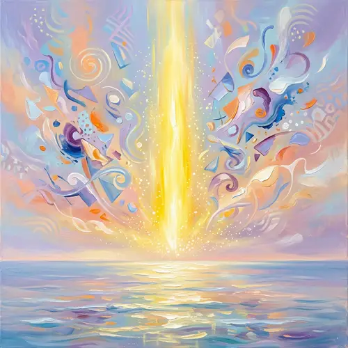 The Power of Positive Thinking, Abstract Art