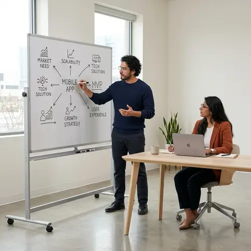 Modern Entrepreneurship with Minimalist Aesthetic