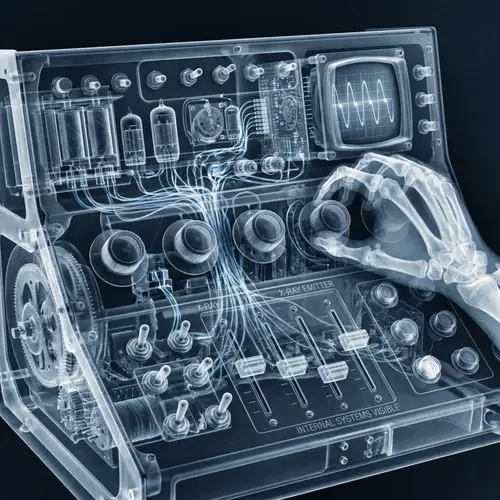 X-ray Control Panel Components: Buttons, Knobs, Sliders & More