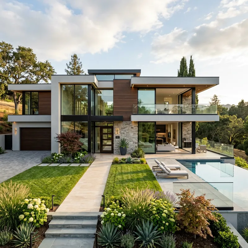 Modern Luxury Home Exterior Design