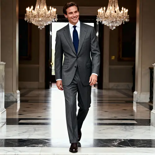 Classy Old Money Style Suit Photography