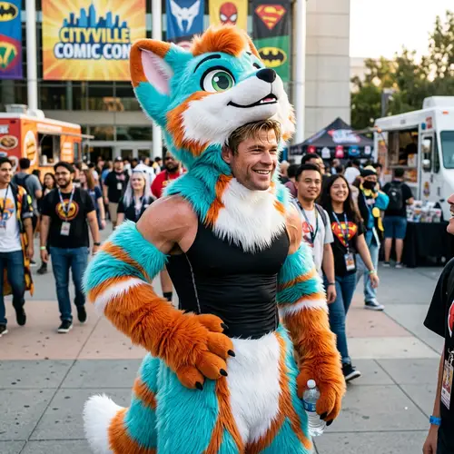 Furry Costume | Adorable Appeal with a Celebrity Lookalike