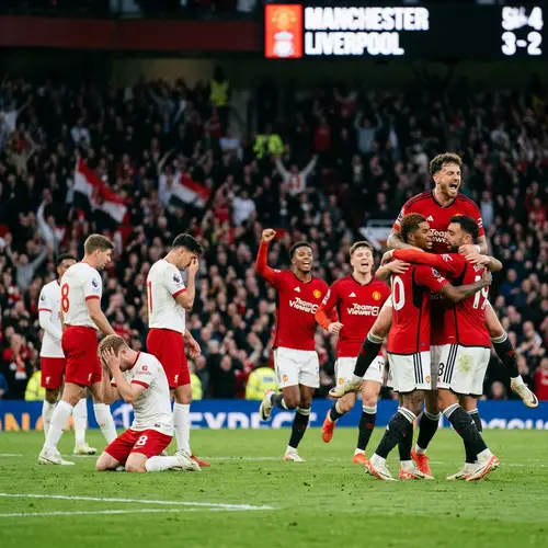 Intense Manchester United Victory vs Liverpool Defeat | Sports Emotions