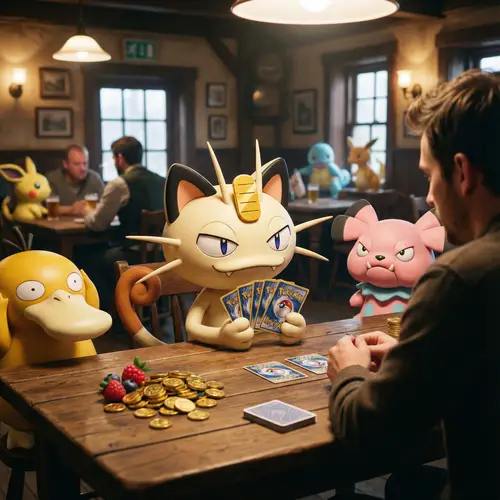 Meowth Pokémon Playing Cards - Game & Collect