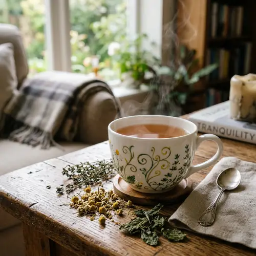 Soothing Herbal Tea for Wellness | Relaxation Blend