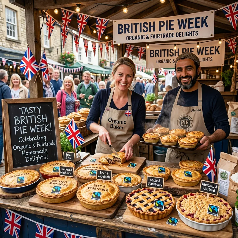 Celebrate British Pie Week with Organic Fairtrade Pies