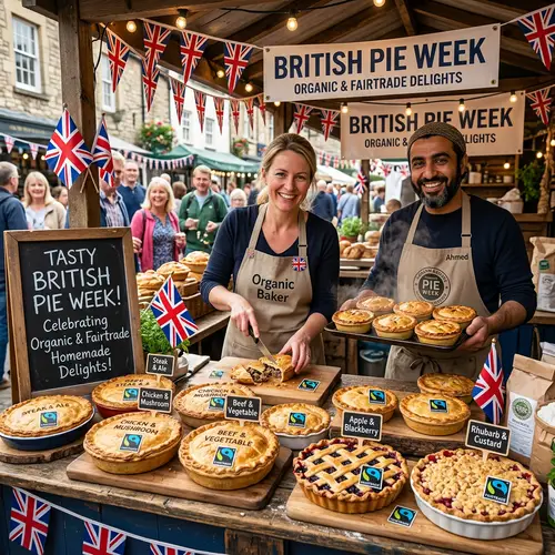 Fairtrade & Organic Pies for British Pie Week