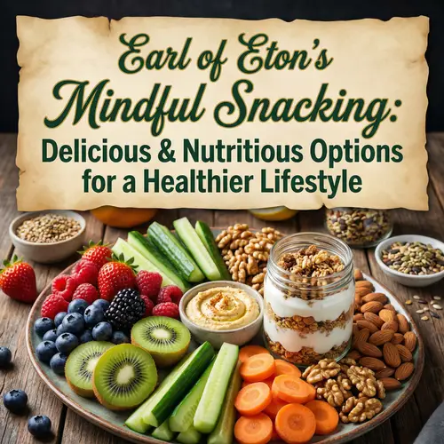 Earl of Eton's Mindful Snacking Options