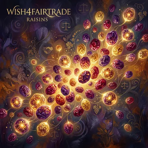 Wish4Fairtrade Raisins: Burst of Flavorful Raisins Illuminated