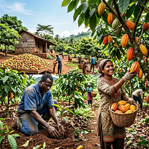 Cocoa Farmers' Hard Work Pays Off: A Sweet Success Story