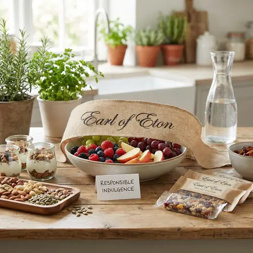 Indulge Responsibly with Earl of Eton: Healthy Snack Options