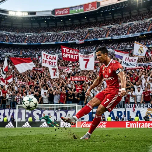 Ronaldo: Powerful Penalty Shot | Exciting Soccer Moment