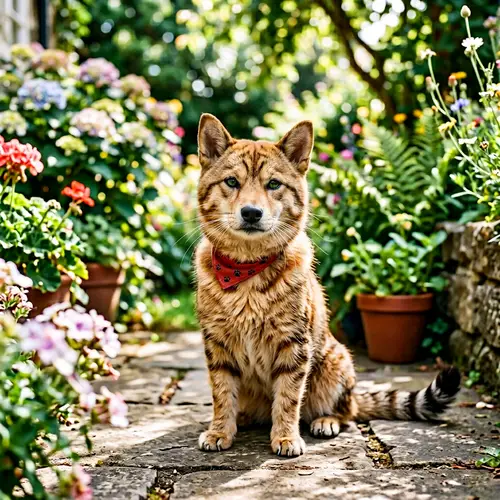 Unique Dog with Cat Features - Discover the Blend