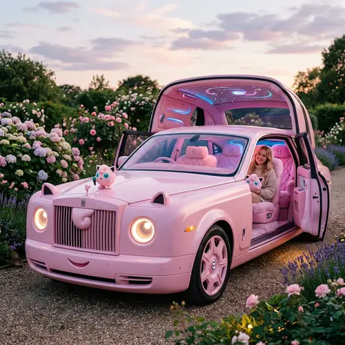 Charming Rolls-Royce Inspired by Jigglypuff