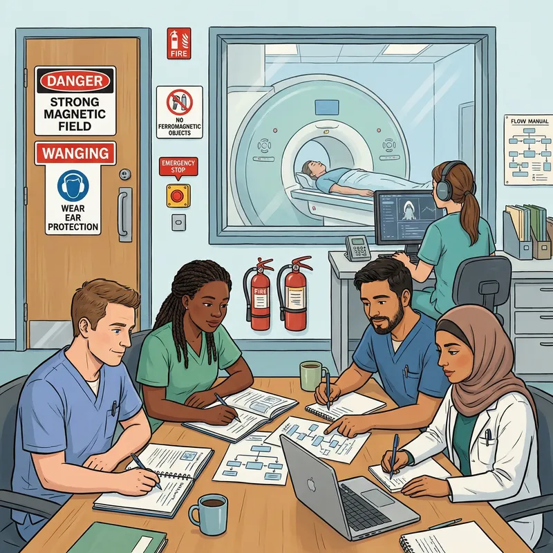 MRI Room Safety Training: Diverse Medical Professionals Programs