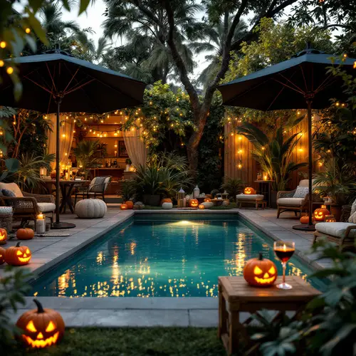 Summer Halloween Garden Party Ideas