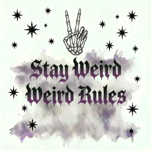Stay Weird - Embrace Your Uniqueness