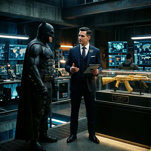 Batman and James Bond: Code 547 and Golden AK-47