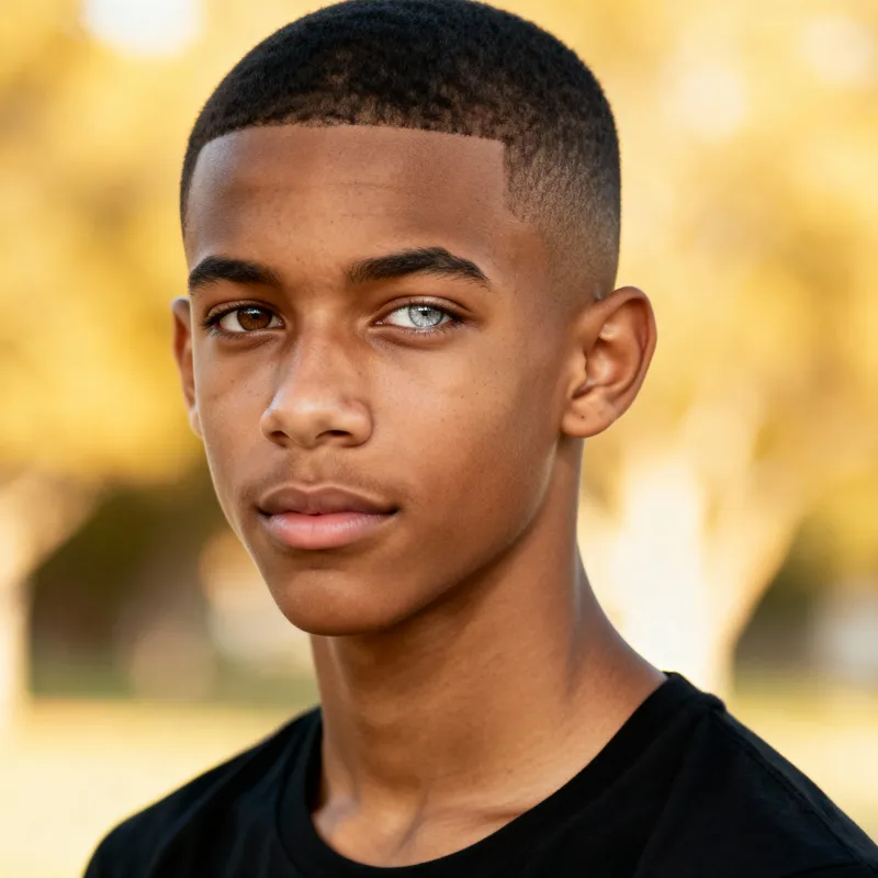 Stylish African American Young Man Photo