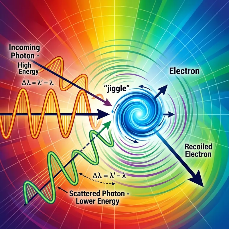 Electron Interaction With Electromagnetic Wave: Detailed Visualization