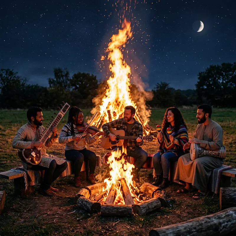 Fuego y Música: A Night of Harmony by the Fire Fuego y Música: A Night of Harmony by the Fire