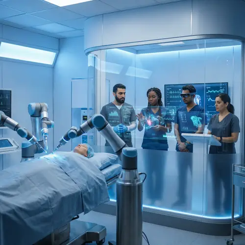 Futuristic Robotic Surgery | Advanced Medical Facility