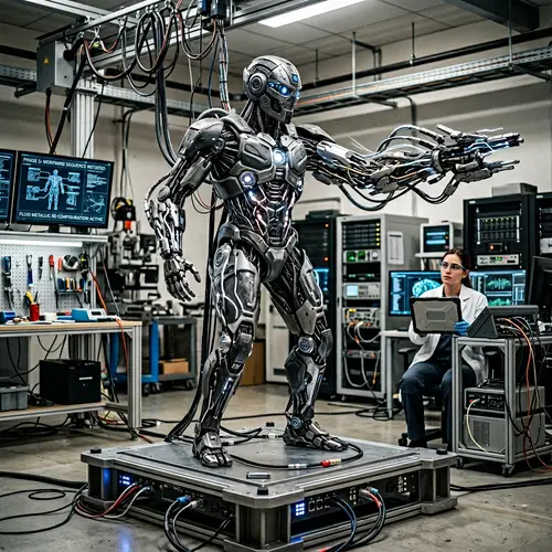 Revolutionary Morphing Humanoid Prototype