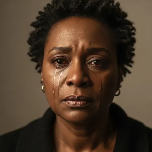 Emotional Tears: A Moment Captured