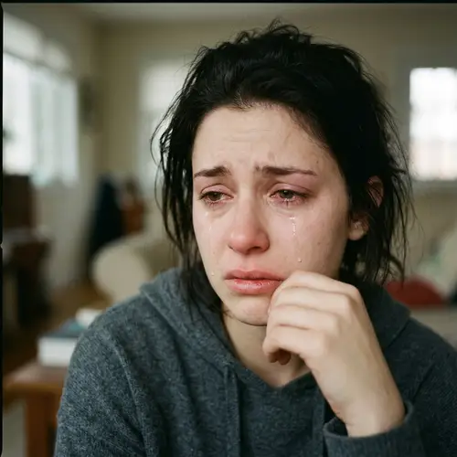 Emotional Tears: A Moment Captured