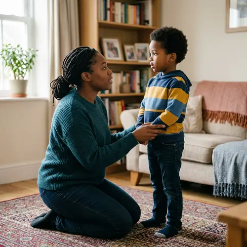Life Lessons: A Mother and Son's Heartfelt Moment