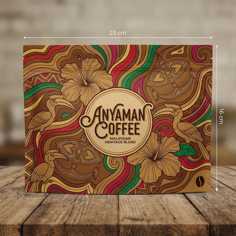 Heritage-Inspired Coffee Packaging Design