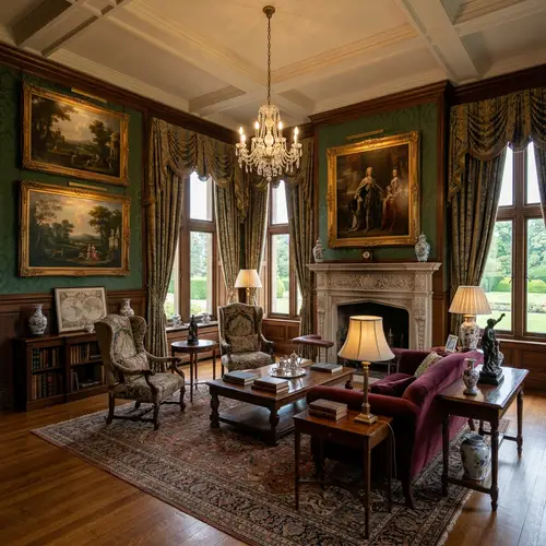 Noble Home Environment with Art